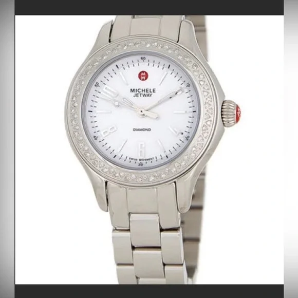 Michele | Accessories | Michele Jetway Diamond Watch 295  display picture 1